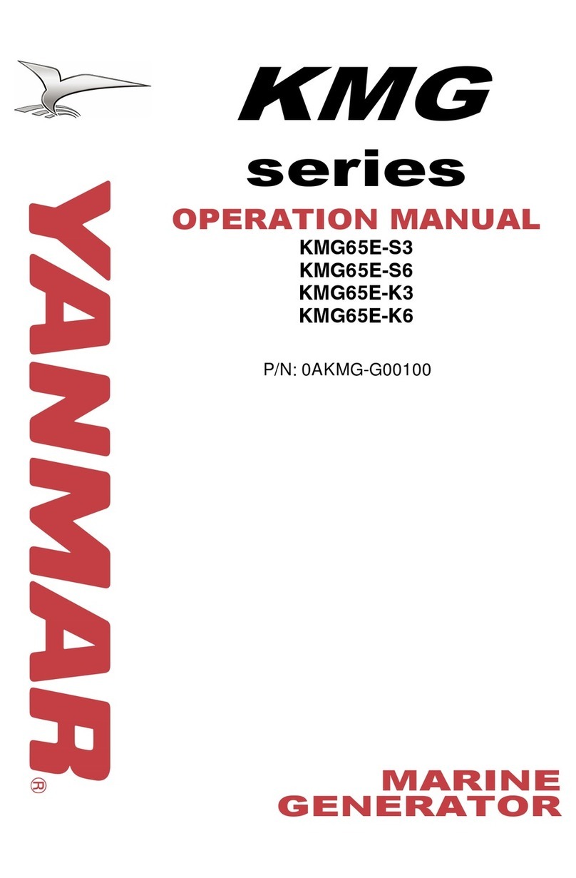 Yanmar KMG Series Operation manual