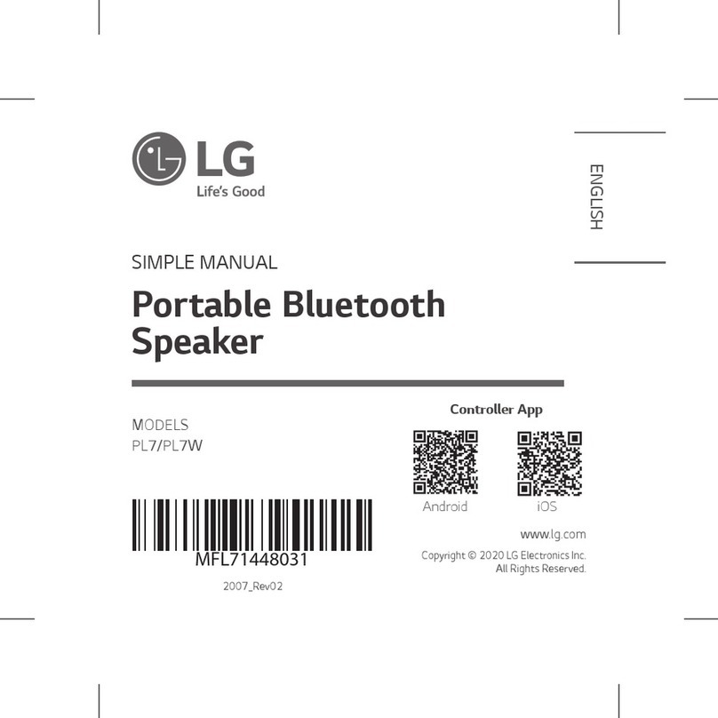 LG PL7 Specification sheet