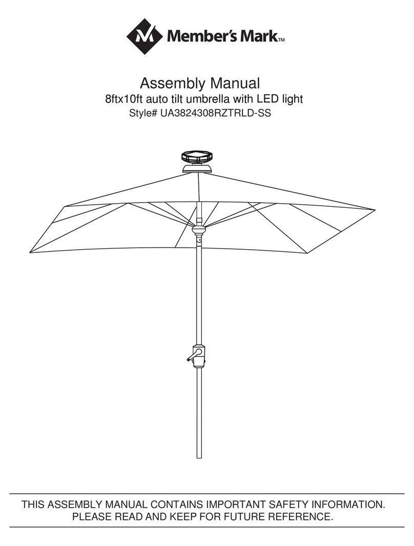 Members Mark UA3824308RZTRLD-SS Assembly manual