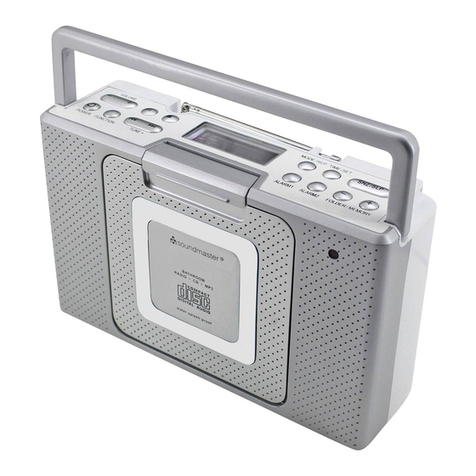 SOUNDMASTER BCD480 instruction manual