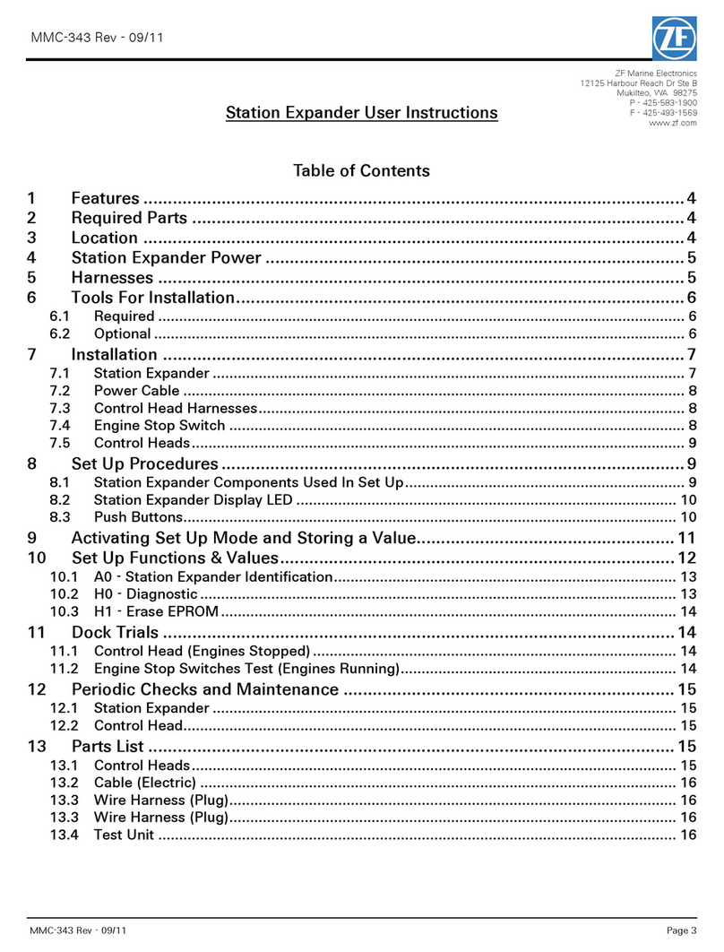 ZF MMC-343 User instructions