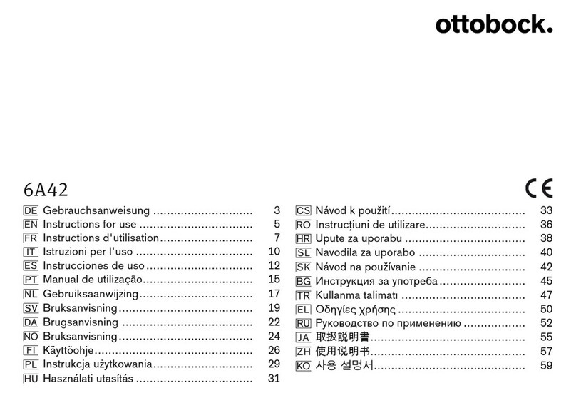 Otto Bock 6A42 Instructions for use