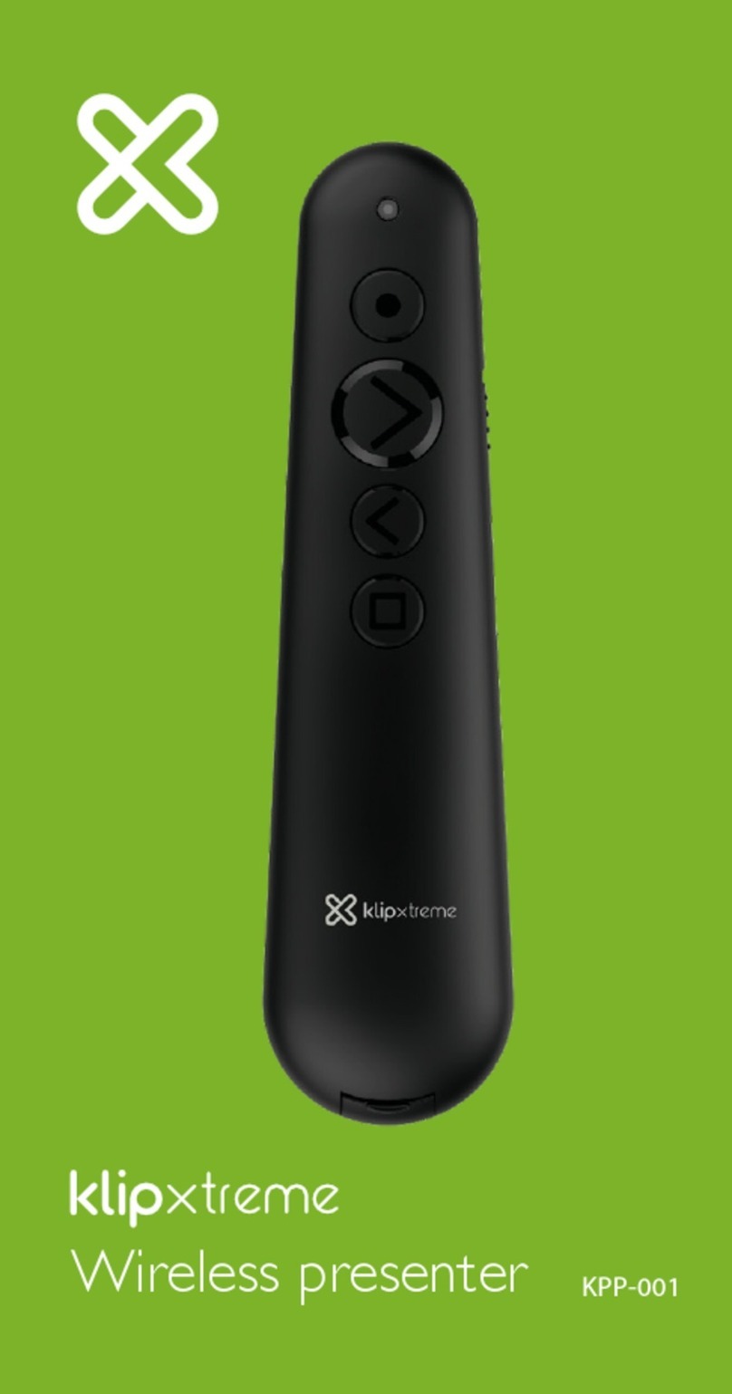 Klip Xtreme KPP-001 manual