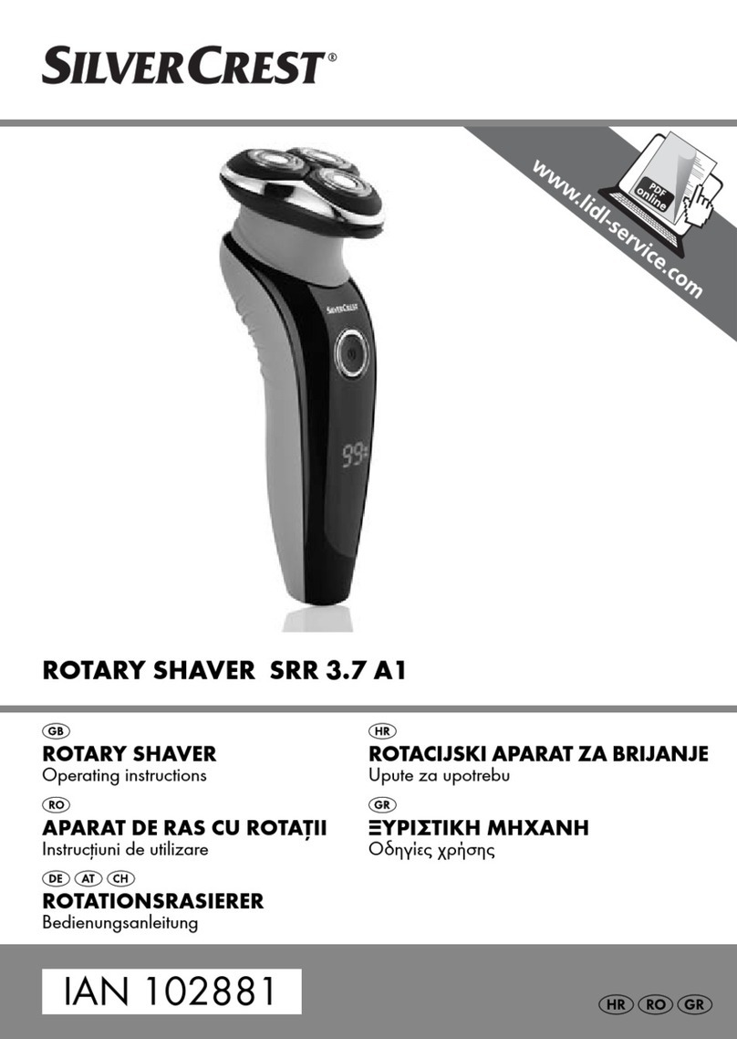 Silvercrest SRR 3.7 A1 operating instructions