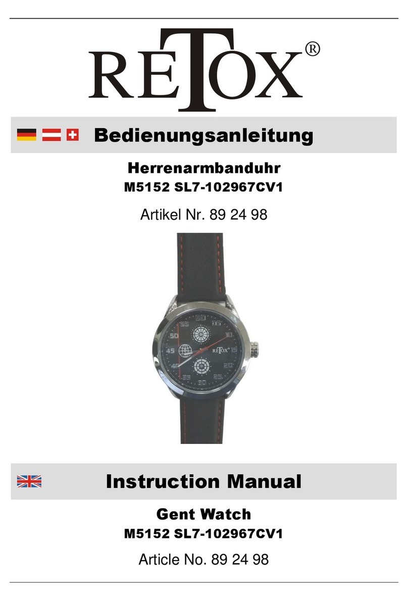 RETOX M5152 SL7-102967CV1 User manual