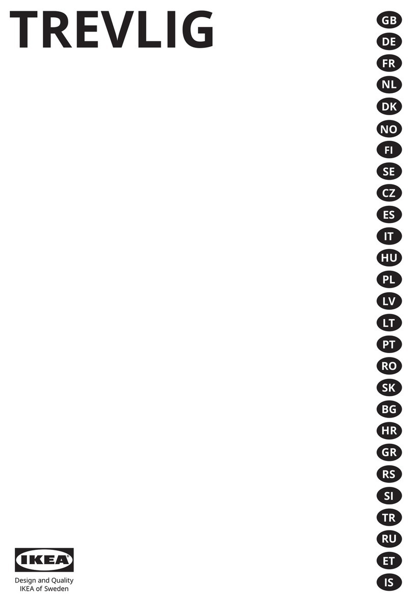IKEA TREVLIG User manual