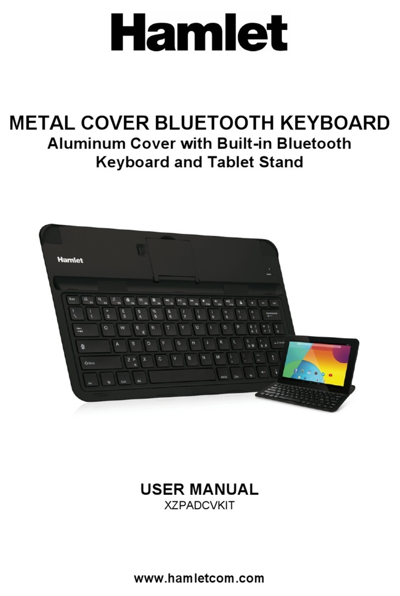 Hamlet XZPADCVKIT User manual