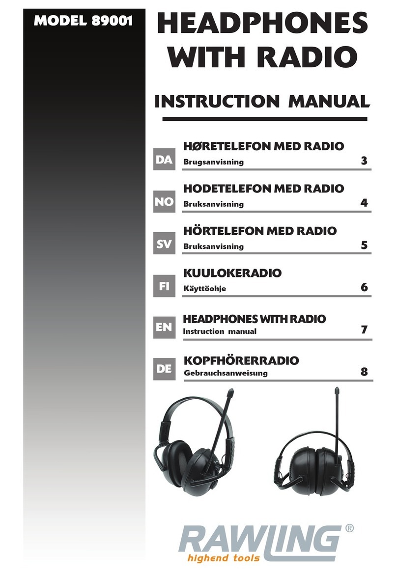 Rawling 89001 instruction manual