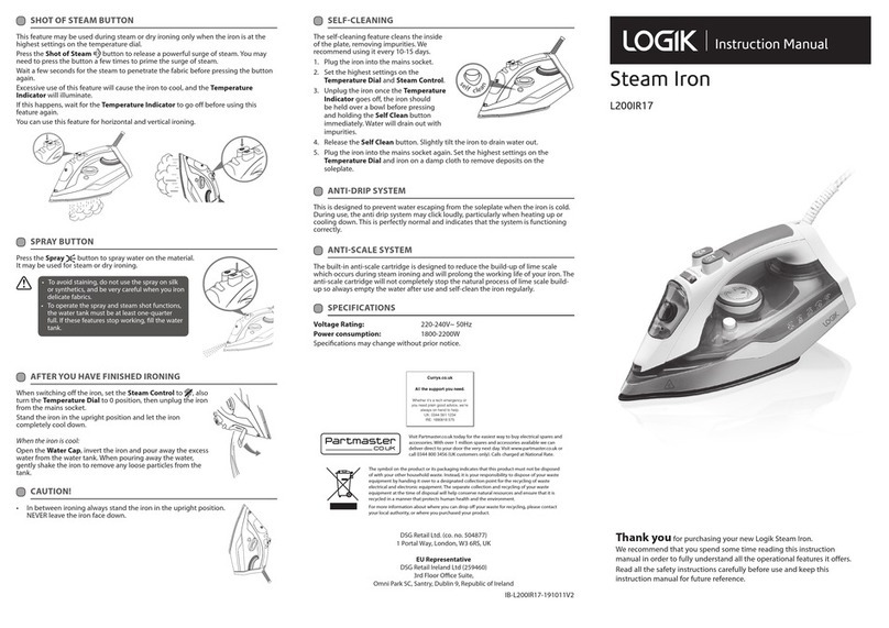 Logik L200IR17 User manual