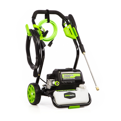 GreenWorks GPW 2000 Operator's manual