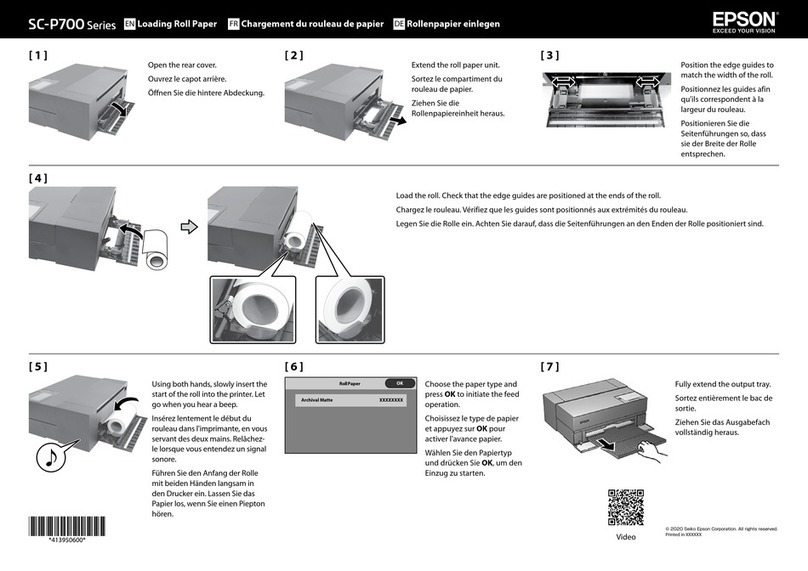Epson SC-P700 Series User manual