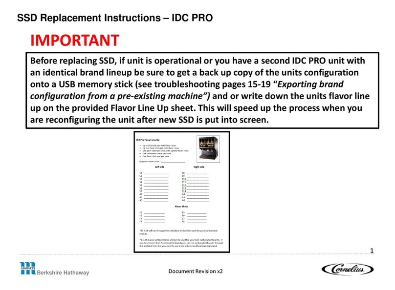 Cornelius IDC Pro Guide Cornelius IDC Pro Guide