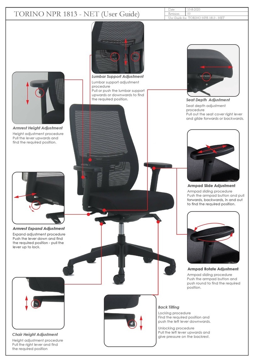 Euroseats TORINO NPR 1813 NET user guide