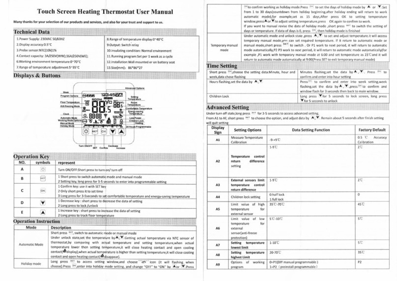 Living Heat T5 User manual