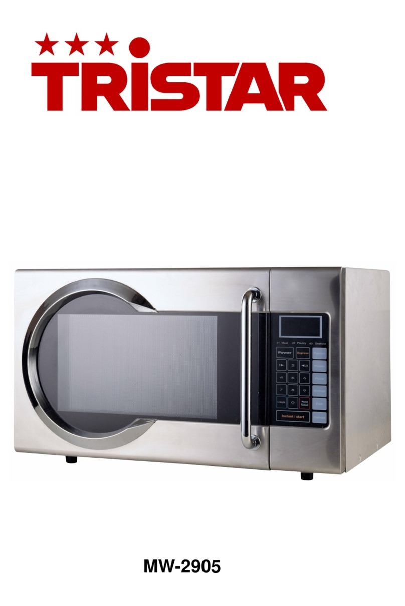 TriStar MW-2905 manual