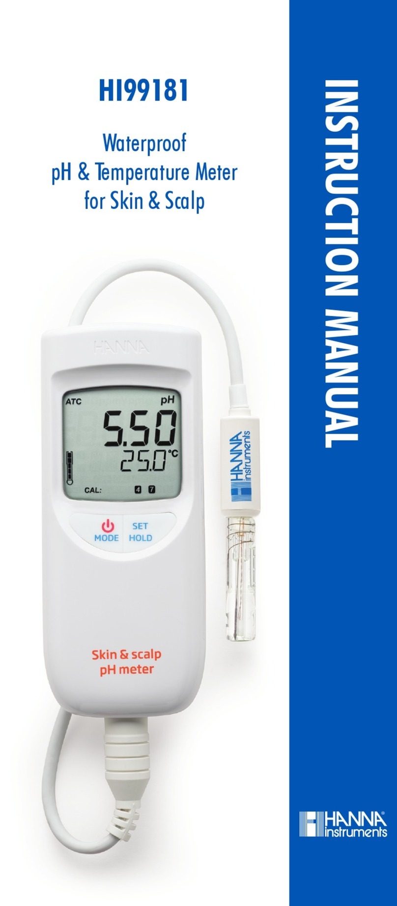 Hanna Instruments HI 99181 User manual