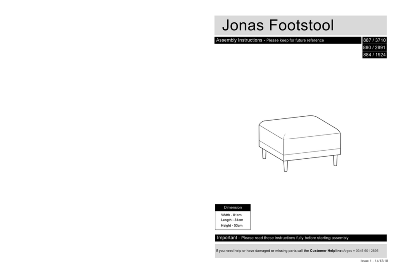 Argos Jonas 887/3710 User manual