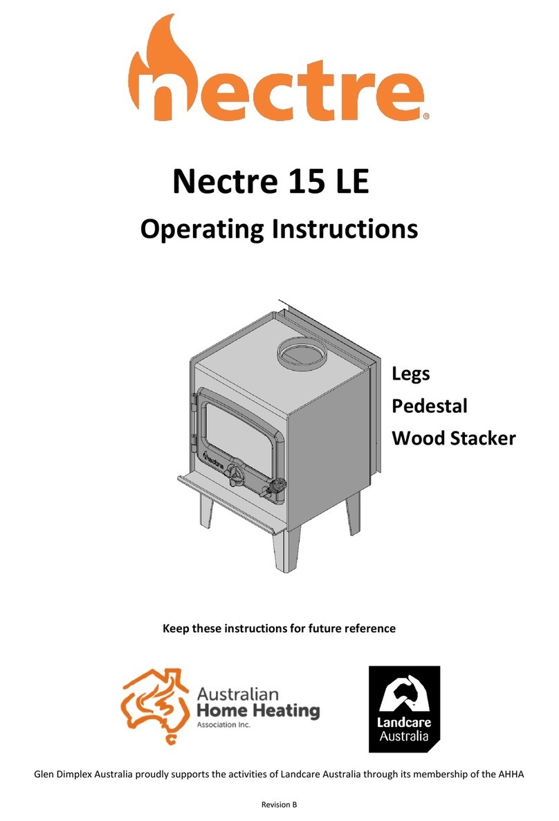 Glen Dimplex Nectre 15 LE operating instructions