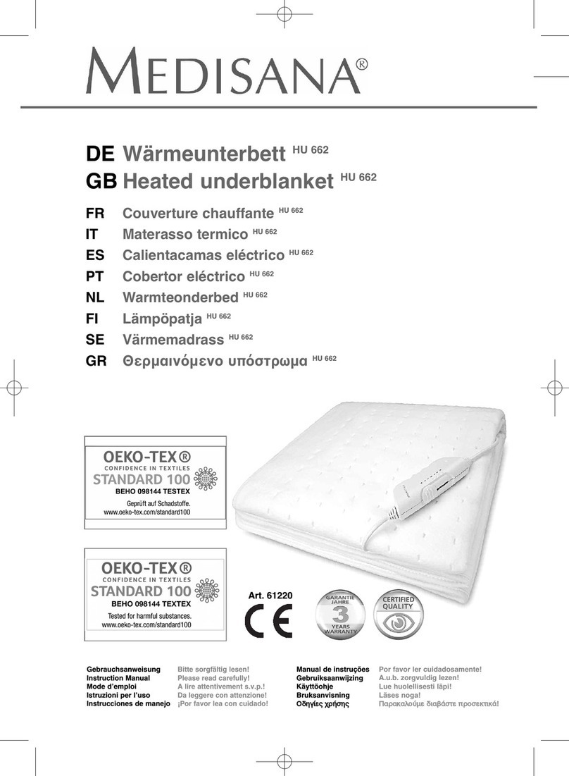 Medisana HU 662 User manual