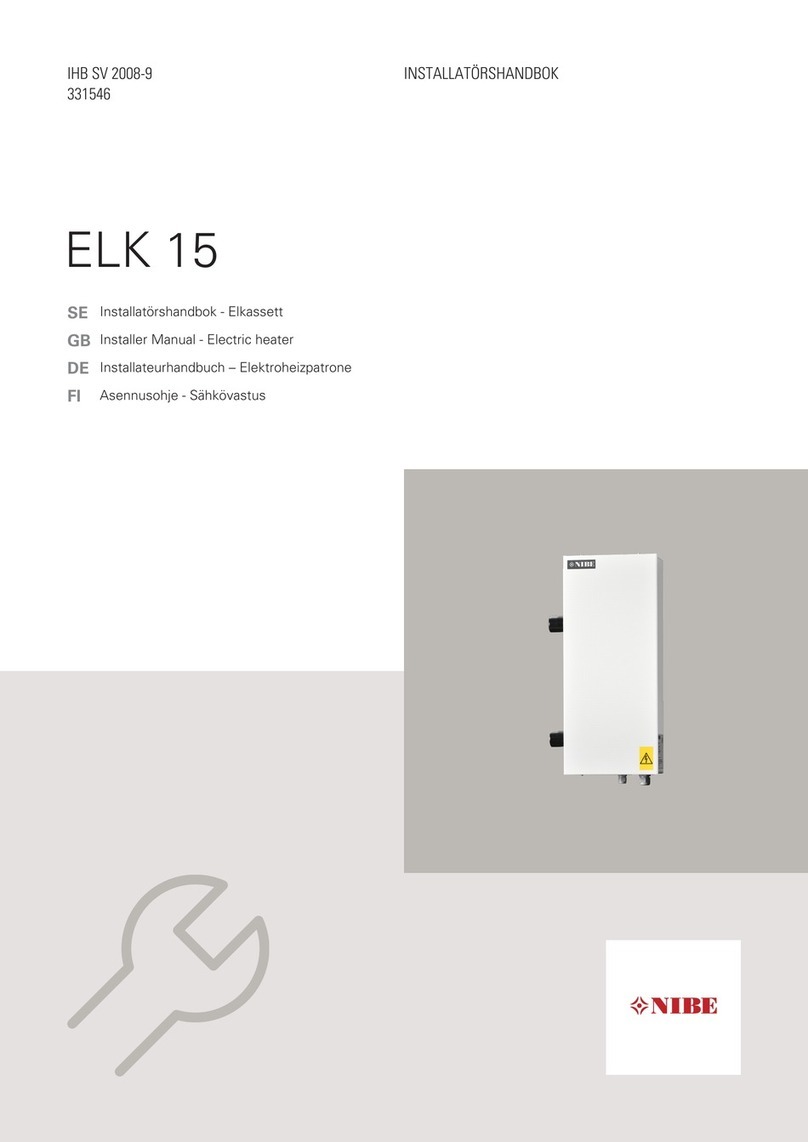 Nibe ELK 15 Installer manual