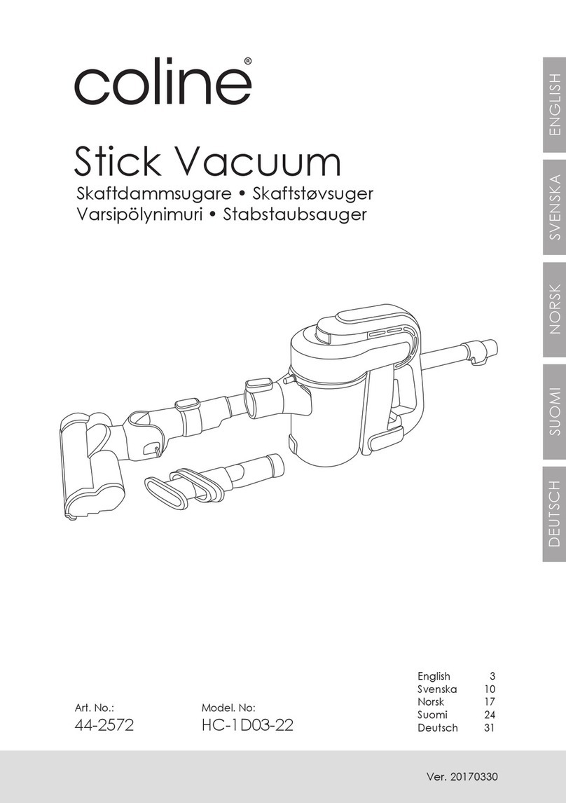 Coline HC-1D03-22 User manual