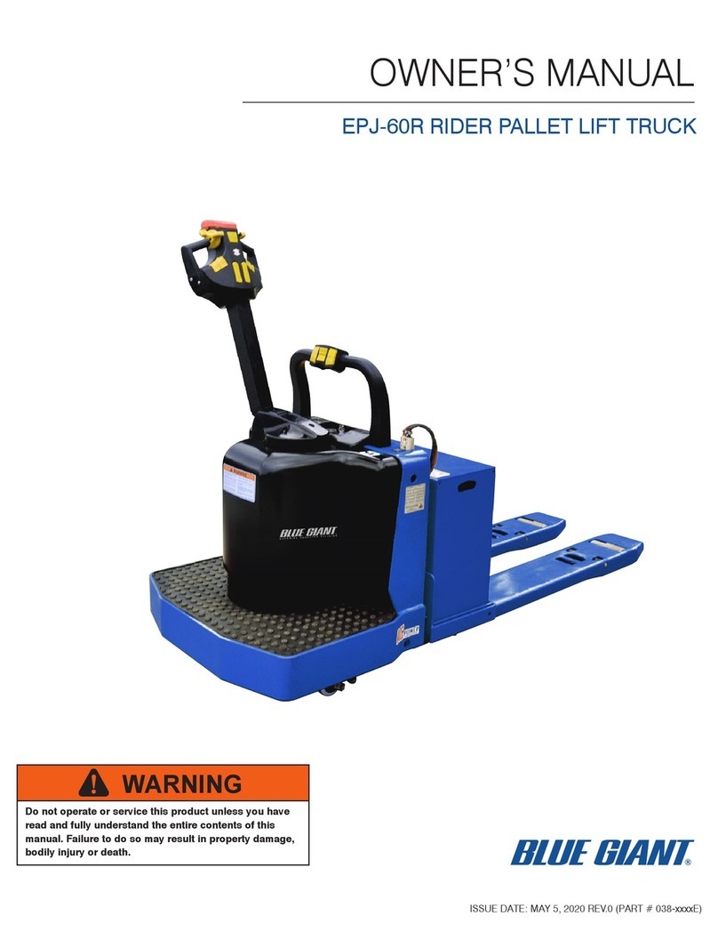 Blue Giant EPJ-60R User manual