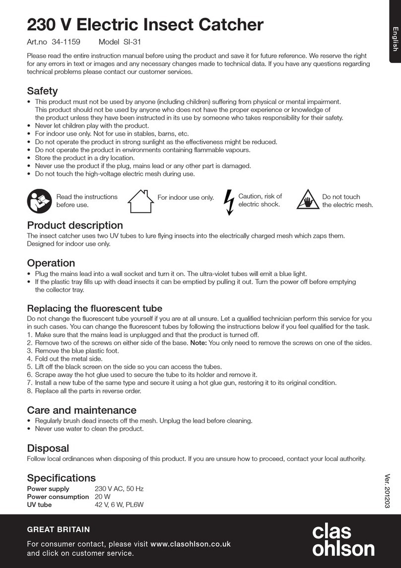 Clas Ohlson SI-31 instruction manual