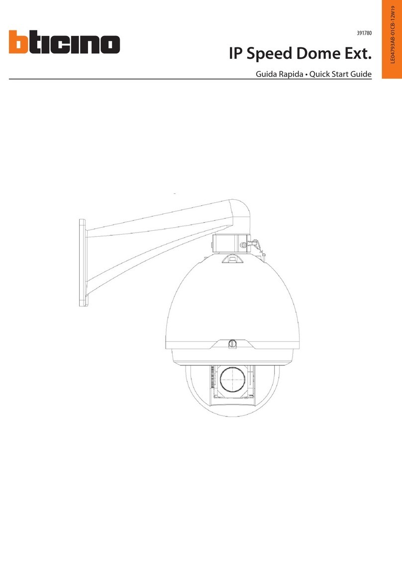 Bticino 391780 User manual