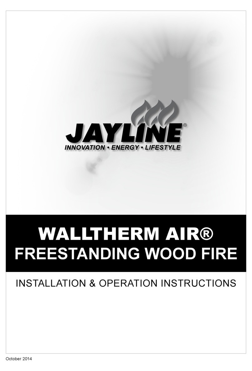 JAYLINE WALLTHERM AIR Installation instructions