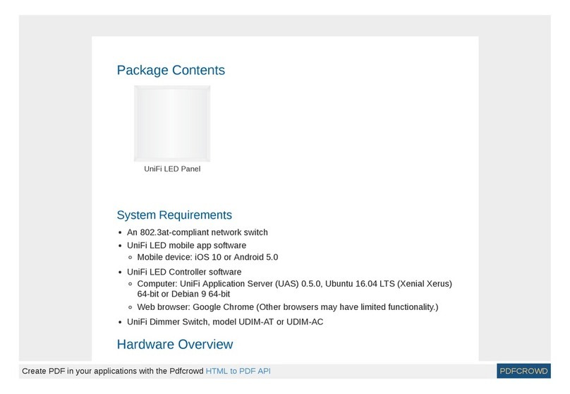 Ubiquiti UniFi quick start guide
