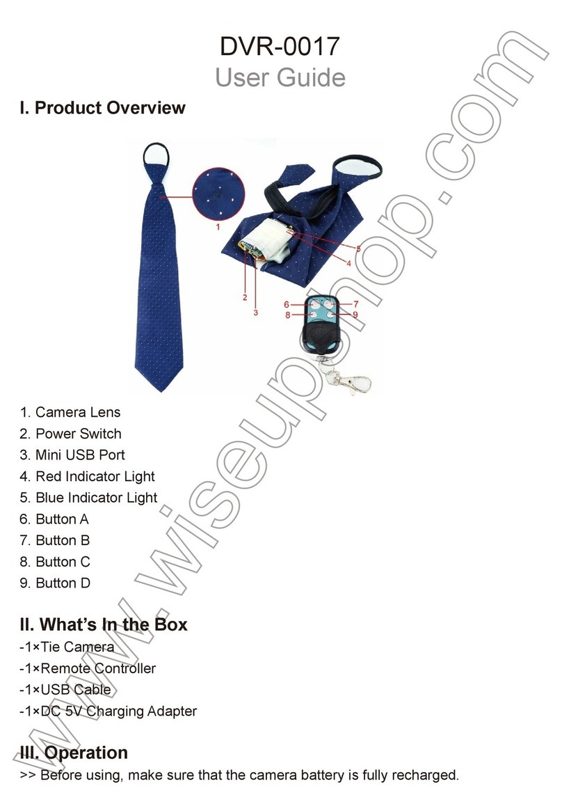 Wiseup DVR-0017 User manual
