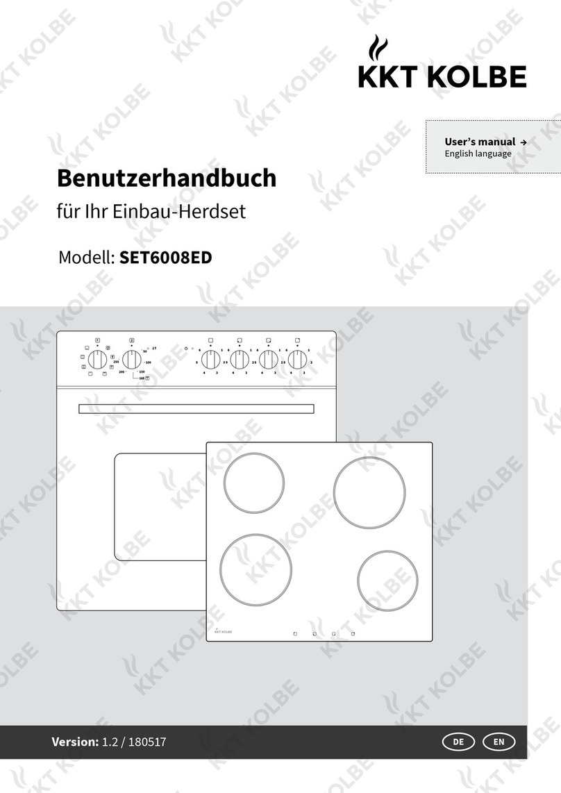 KKT KOLBE SET6008ED user manual