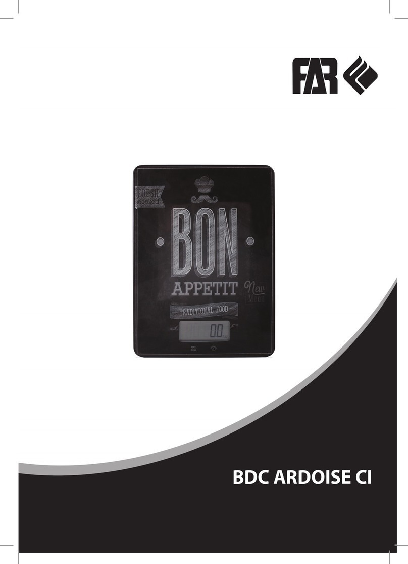 FAR BDC ARDOISE CI instruction manual