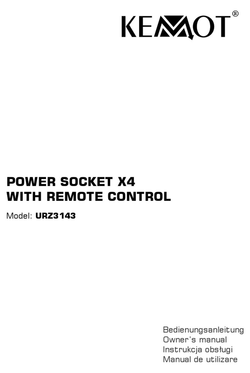 Kemot URZ3143 owner's manual