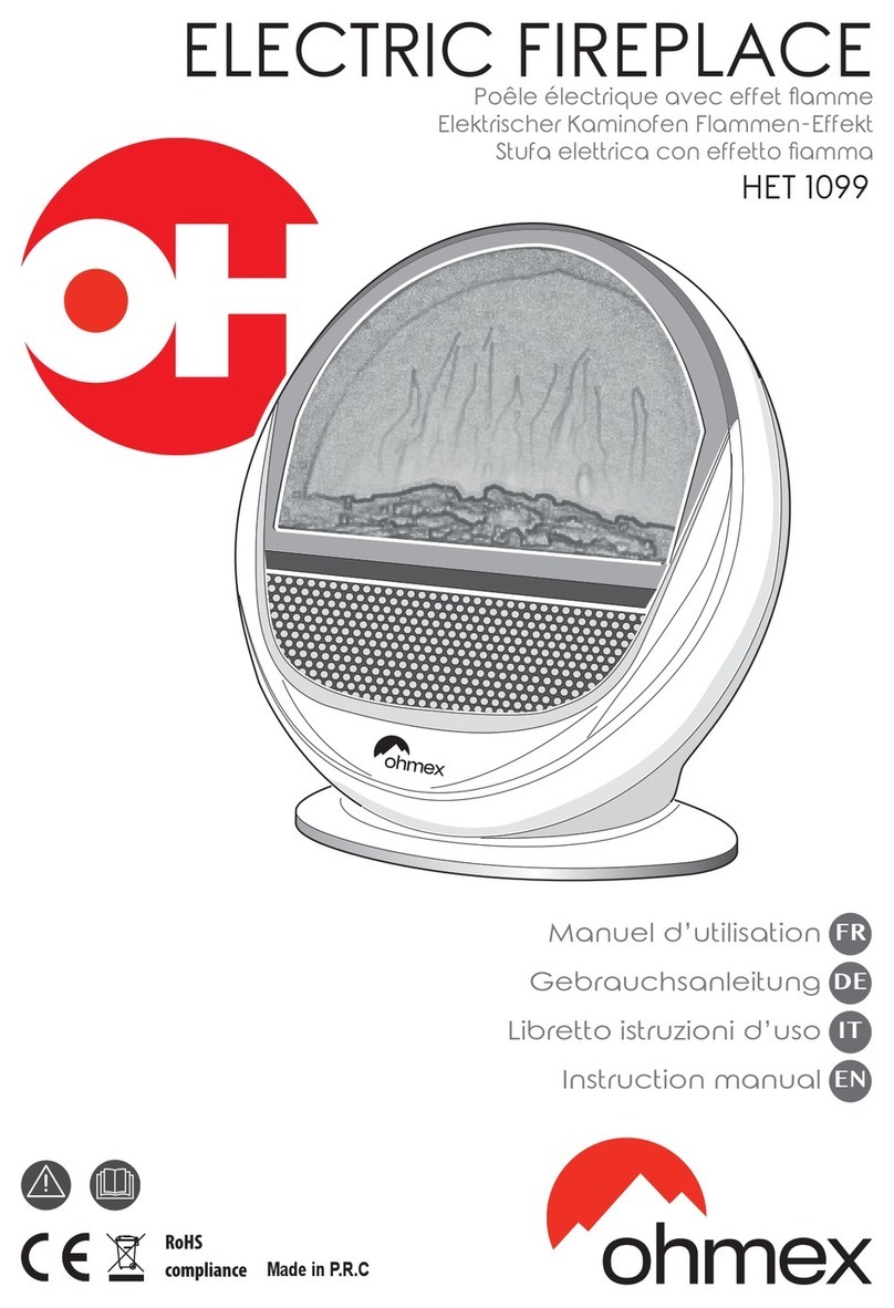 ohmex HET 1099 instruction manual