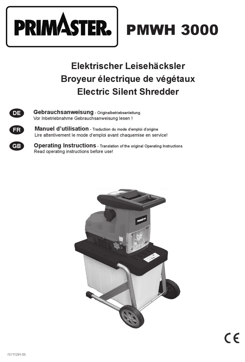 PrimAster PMWH 3000 User manual