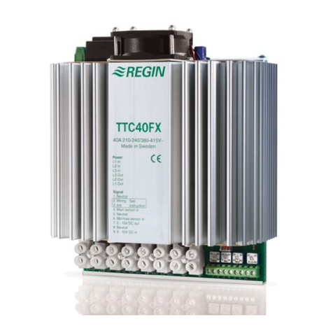 Regin TTC40FX User manual