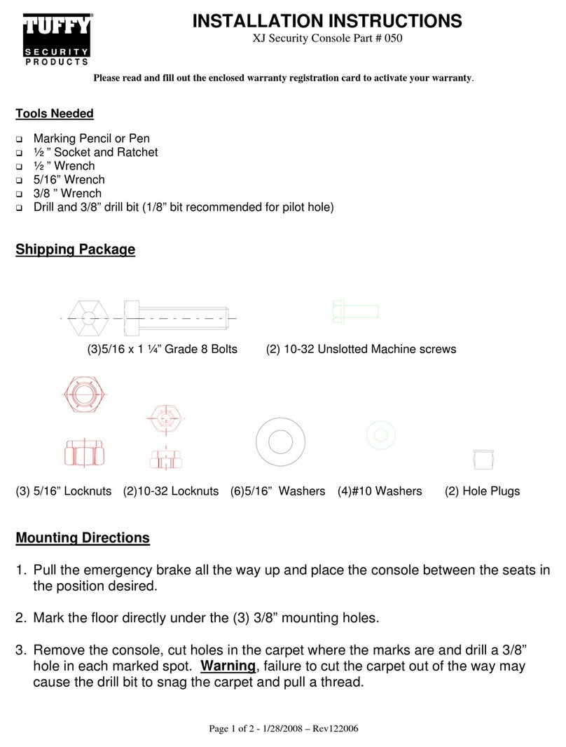 Tuffy 050 installation instructions Tuffy 050 installation instructions