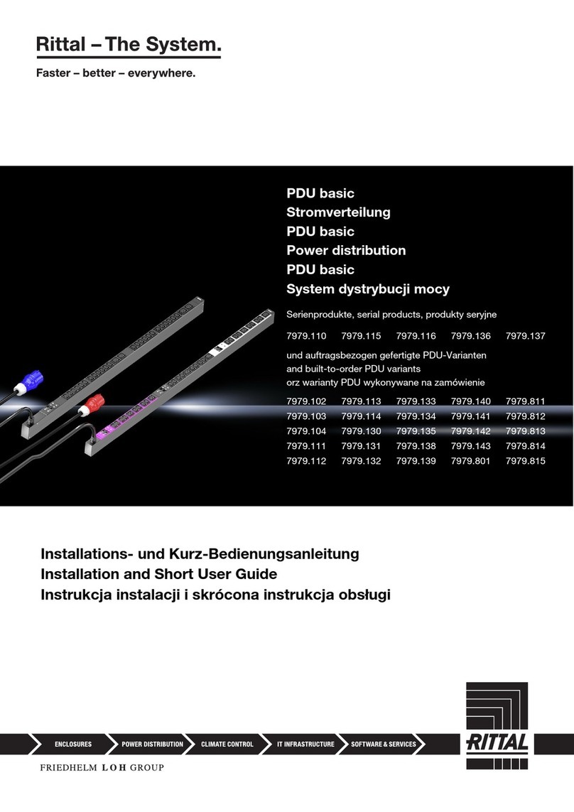 Rittal 7979.110 Product information sheet
