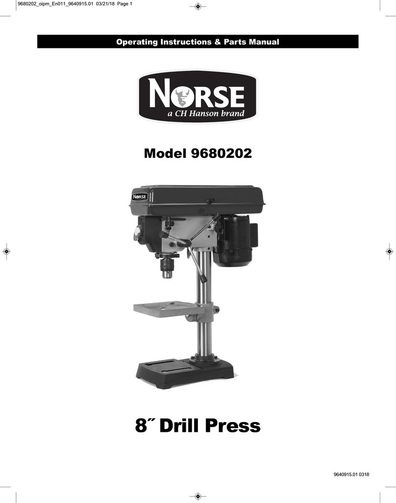 CH Hanson Norse 9680202 Operating instructions & parts manual
