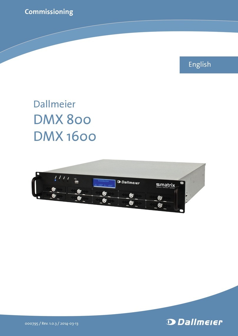 dallmeier Smatrix DMX 800 Guide