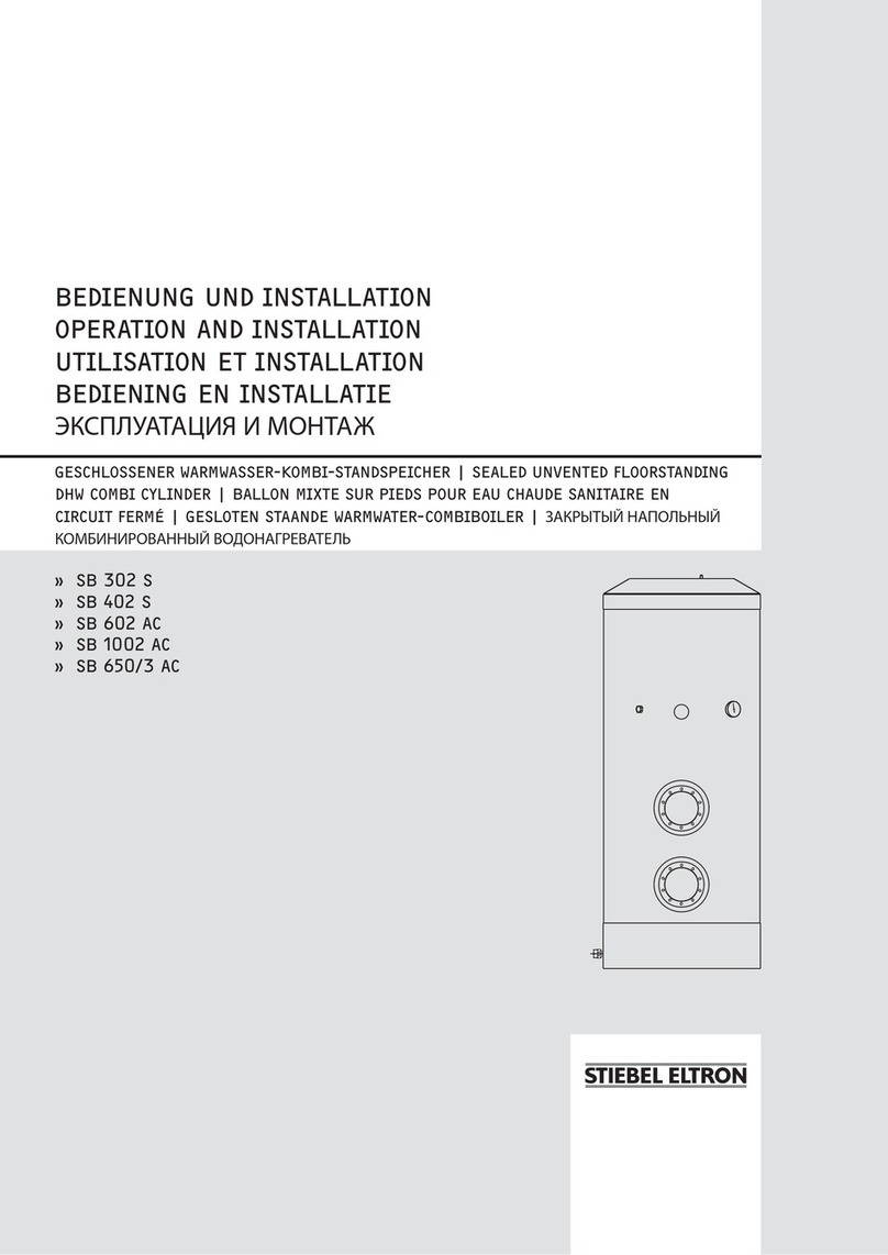 STIEBEL ELTRON SB 302 S Instruction Manual