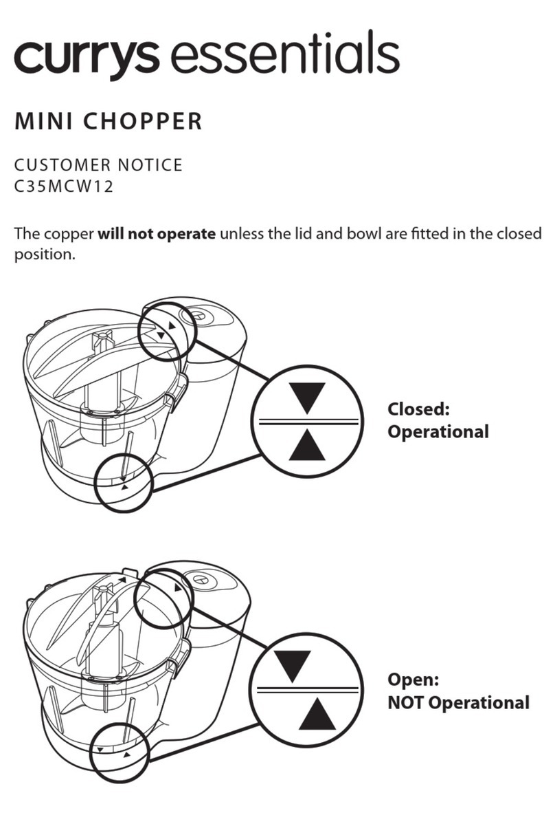 Currys Essentials C35MCW12 instruction manual
