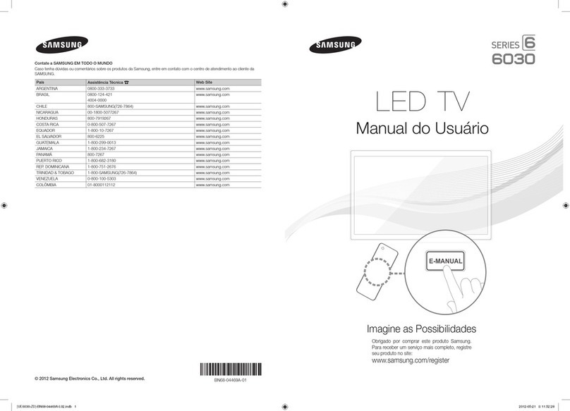 Samsung 6 series User manual
