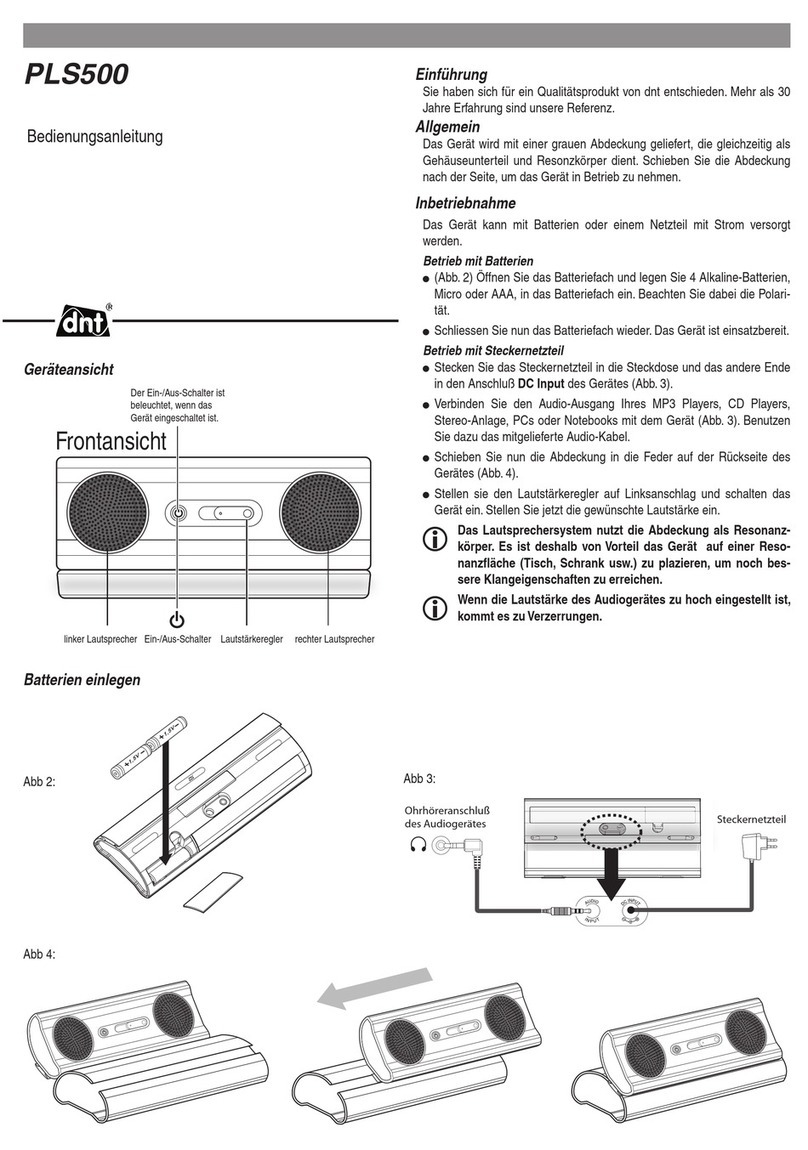 DNT PLS500 user manual