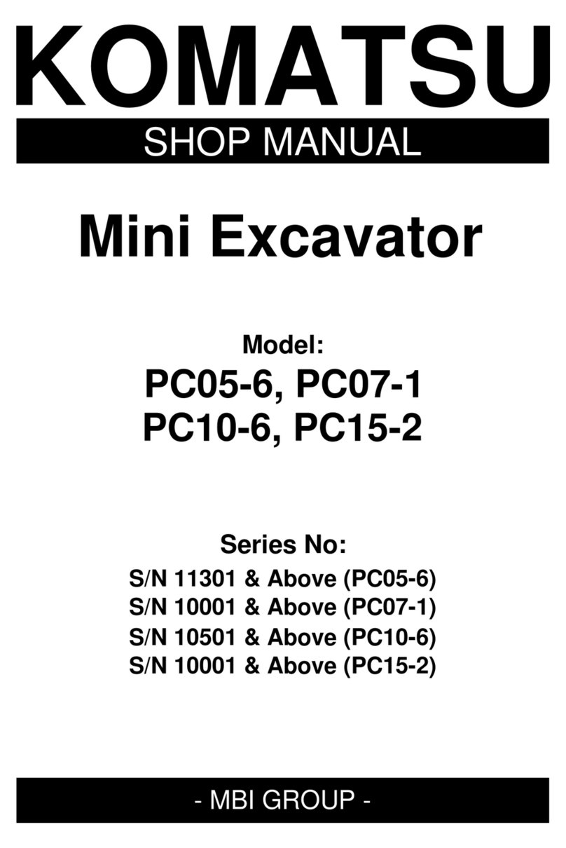 Komatsu PC05-6 Shop Manual