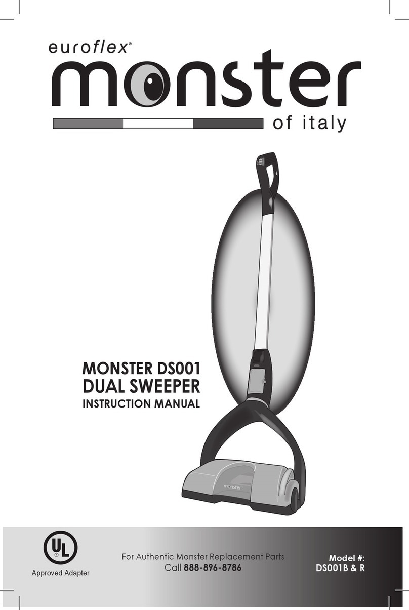 Euroflex MONSTER DS001 Series instruction manual