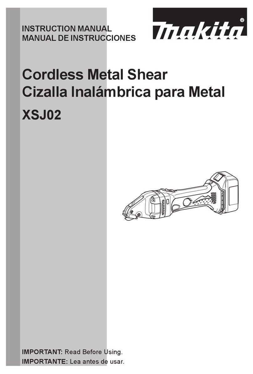 Makita XSJ02 User manual