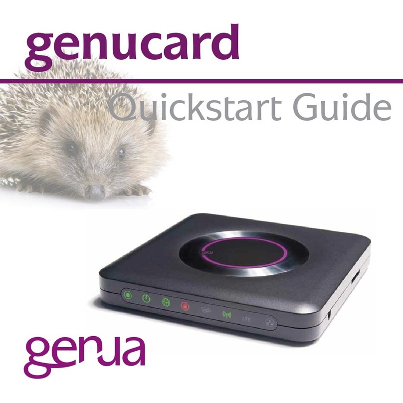 Genua genucard quick start guide