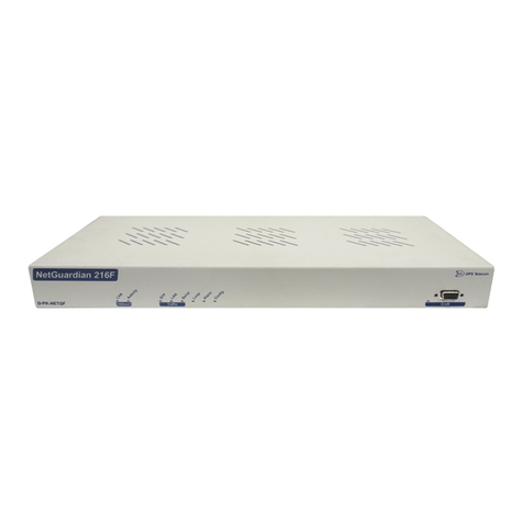 DPS Telecom NetGuardian 216F User manual DPS Telecom NetGuardian 216F User manual
